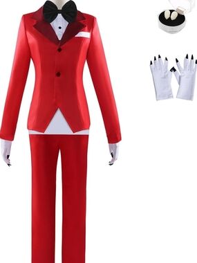 Anime Hazbim Hotel Charlie Morningstar Cosplay Costume Charlotte Alastor Size XL